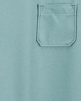 Kid Striped Short-Sleeve Tee - Green