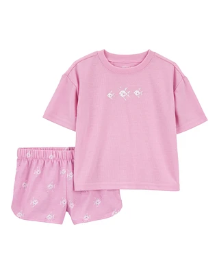 Toddler 2-Piece Angelfish Loose Fit Pyjamas