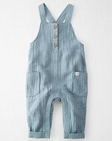 Baby Organic Cotton Gauze Overall Jumpsuit