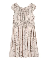 Kid Polka Dot Viscose Dress
