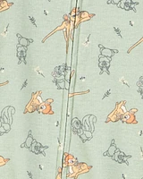 Baby Bambi Snug Fit Cotton Footie 1-Piece Pyjamas