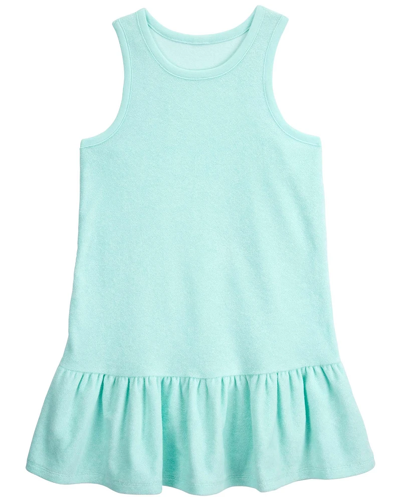 Kid Racerback Peplum Cover-Up