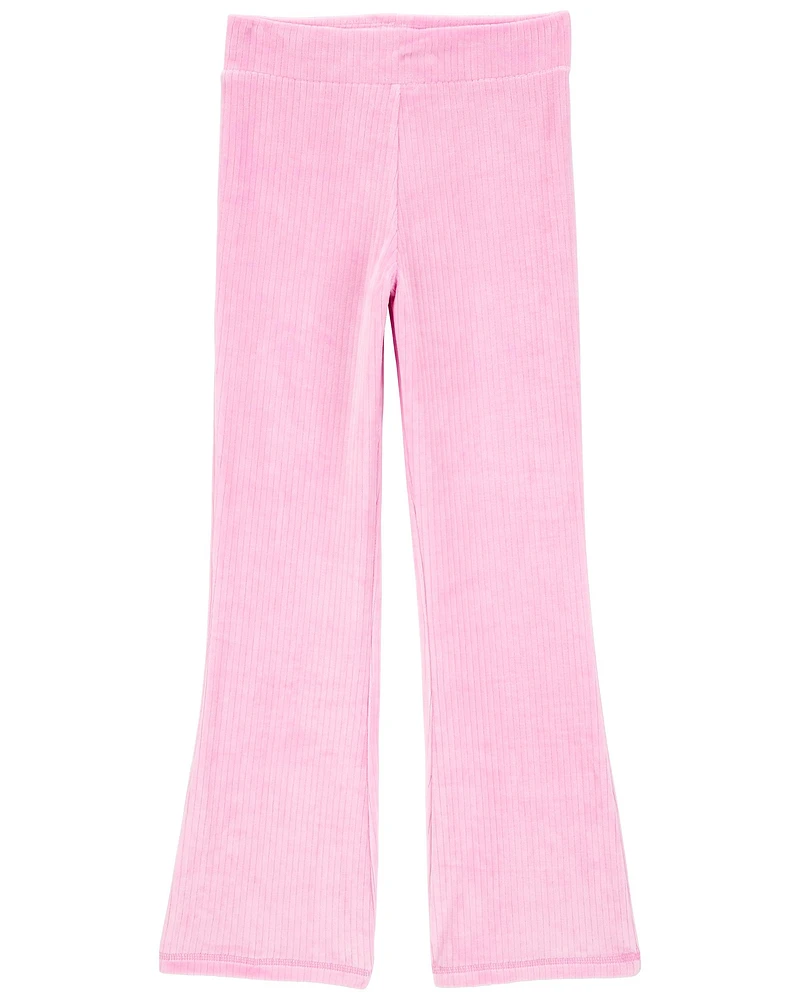 Flare Velour Pants