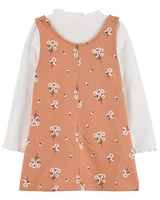 Toddler 2-Piece Floral Dress Set