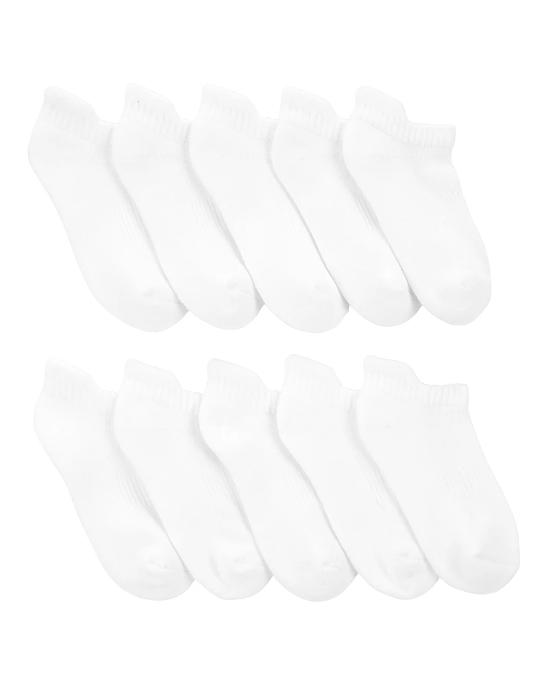 Kid 10-Pack No Show Socks