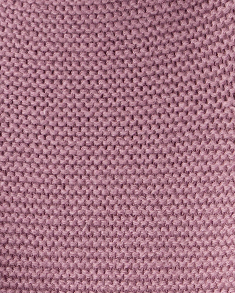 Baby Organic Cotton Sweater Knit Overalls