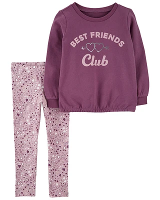 Best Friends Club 2-Piece Set