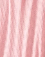 Toddler Girl Solid PurelySoft 2-Piece Pyjamas - Pink