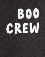Baby Organic Cotton Boo Crew Bodysuit