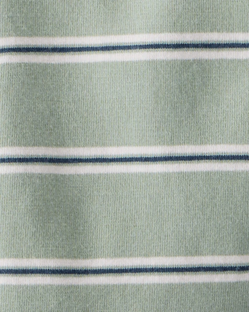 Toddler 3-Pack Organic Cotton Long-Sleeve Stretch Jersey Tees