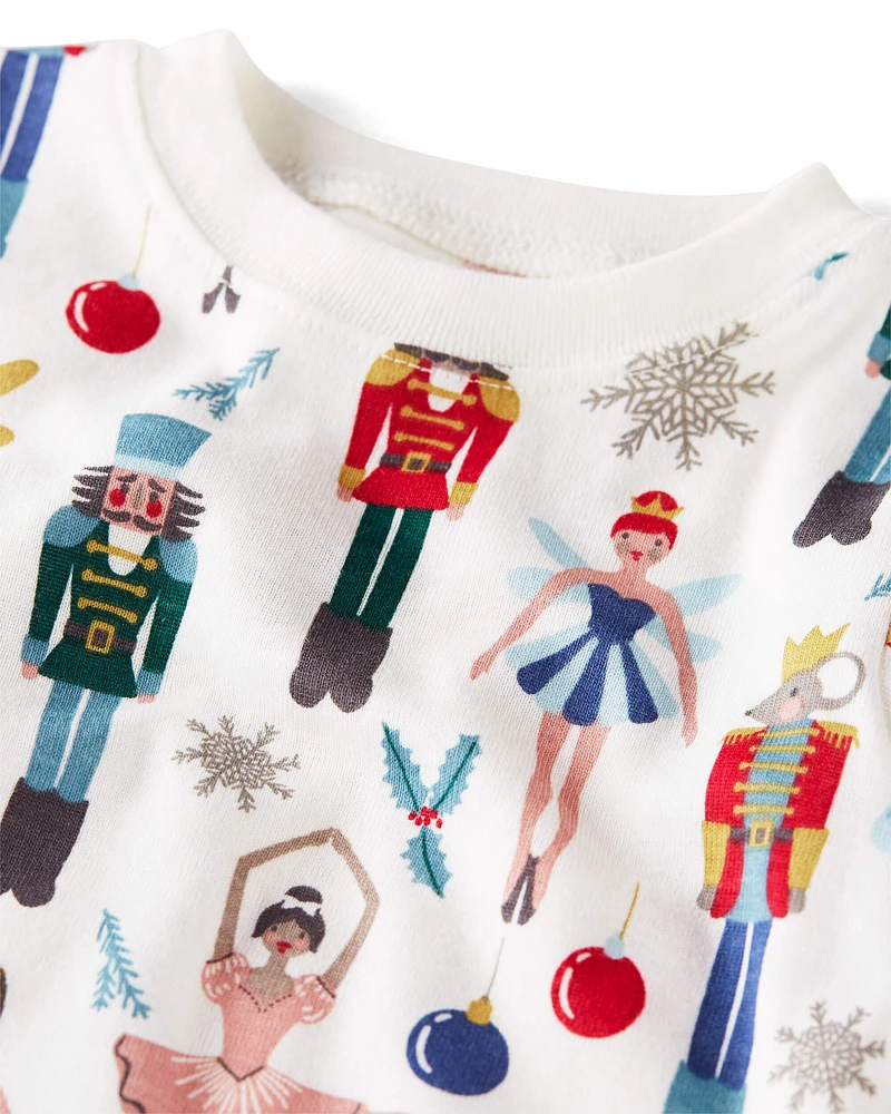 Baby Organic Cotton Pyjamas Set Holiday Nutcracker