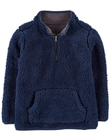 Kid Quarter Zip Fleece Pullover