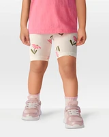 Toddler Floral Bike Shorts