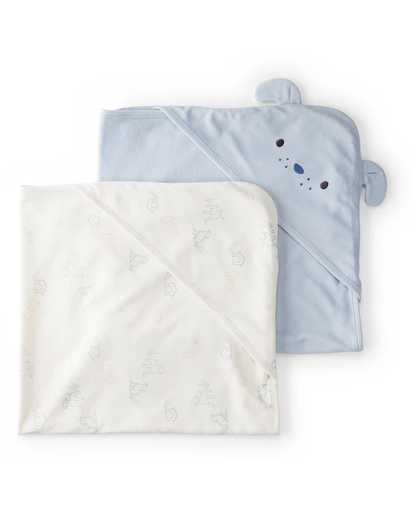 Baby 2-Pack Hooded Towels