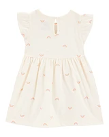 Baby 2-Piece Rainbow Dress & Romper Set