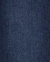 Kid 
Knit-Like Denim Drawstring Jeans