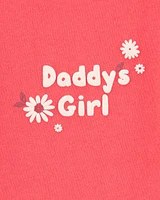 Toddler Daddy's Girl Graphic Tee