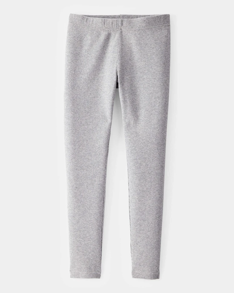 Kid Ribbed Leggings