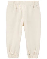 Glitter Pull-On Fleece Joggers