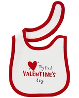 Baby My First Valentine's Day Teething Bib