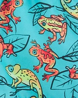 Toddler Iguana Swim Trunks