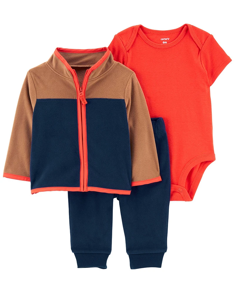 3-Piece Fleece Outfit Set