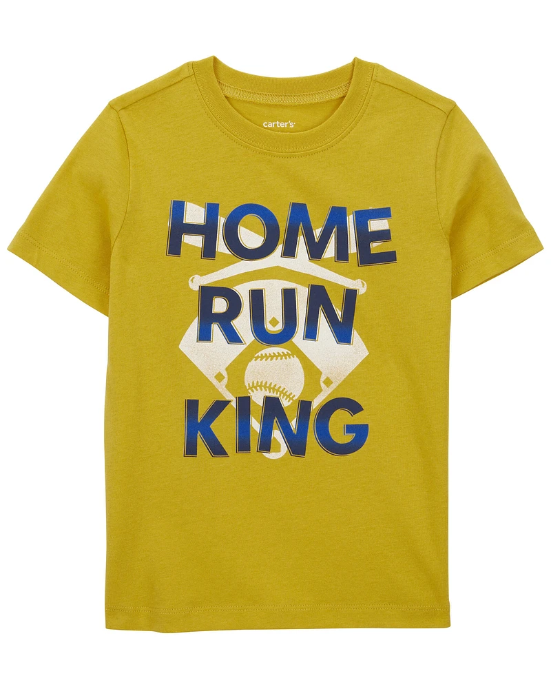 Home Run King Graphic Tee