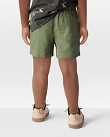 Toddler Pull-On Cotton Shorts