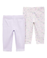 Baby Floral 2-Pack Pants