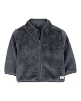 Baby Zip-Up Sherpa Cardigan