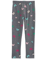 Butterfly Cozy Fleece Leggings