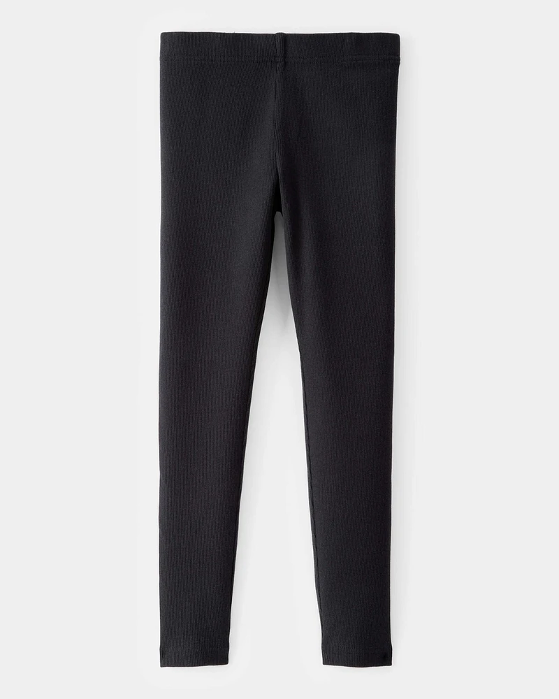Kid Ribbed Leggings