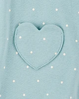 Baby Heart Cotton Romper