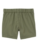 Baby Pull-On Poplin Shorts