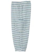 Striped Pull-On Thermal Pants