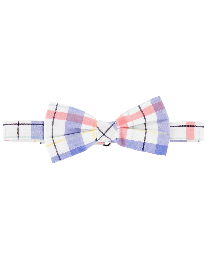 Baby Plaid Bow Tie