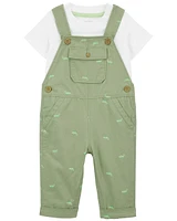 Baby 2-Piece Tee & Chameleon Coverall Set