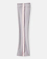 Girls Knit Flare Active Pants - Grey