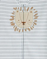 Baby Striped Lion Print Sleep Bag