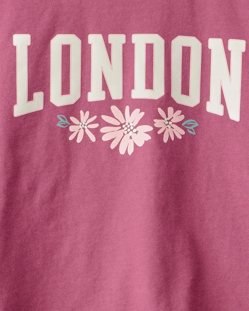 Kid 2-Piece London Tee & Skort Set