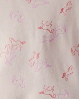 Kid Horse Print Dress