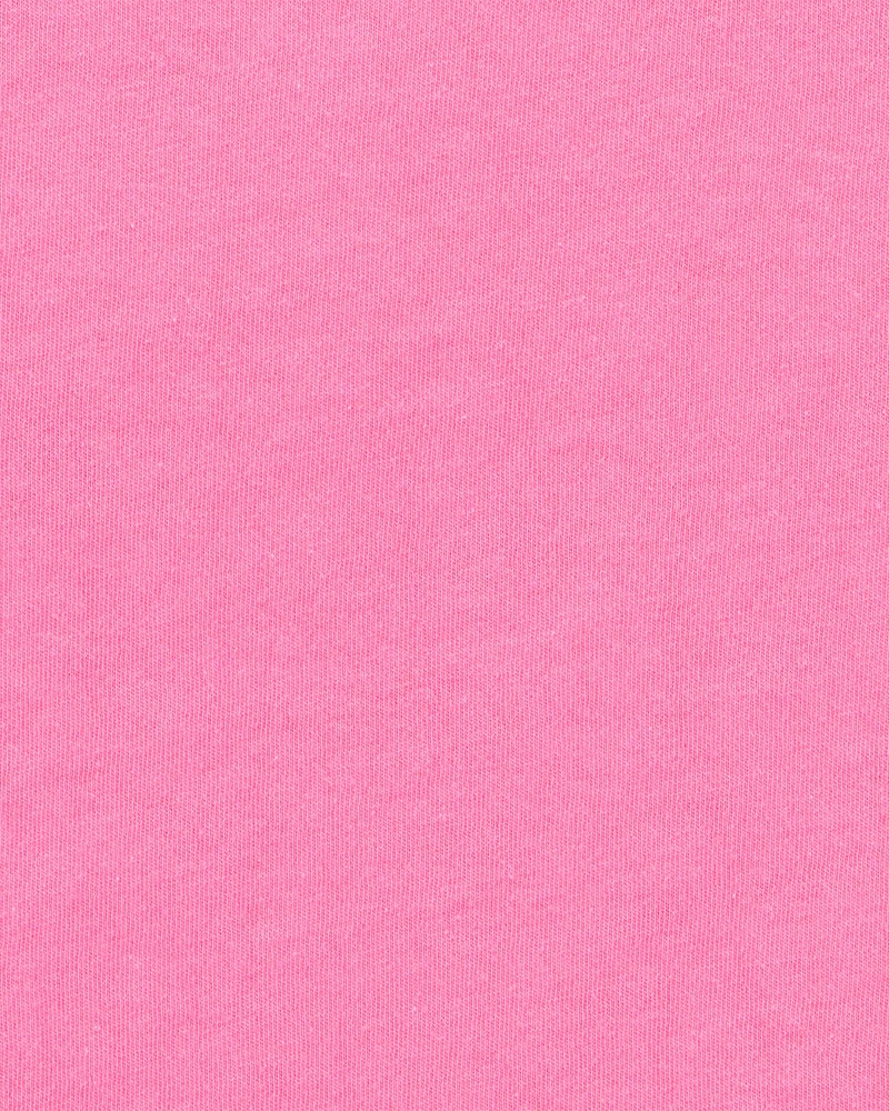 Baby Solid Flutter Short-Sleeve Tee - Pink
