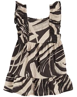 Baby Zebra Print Dress