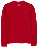 Long-Sleeve Thermal Pyjama Top