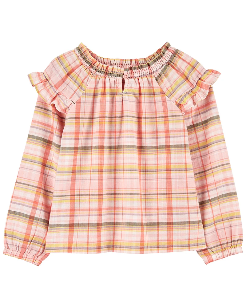 Baby Plaid Top