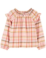 Baby Plaid Top