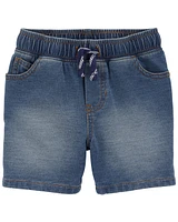 Toddler Pull-On Denim Shorts