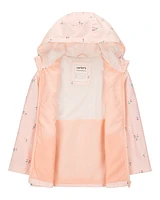 Floral Rain Jacket - Pink
