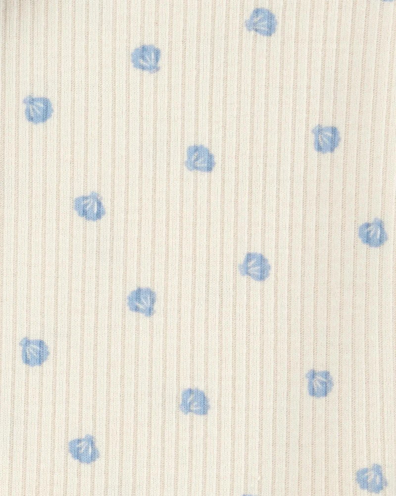 Baby 3-Piece Seashell Little Character Set® - Blue/Cream