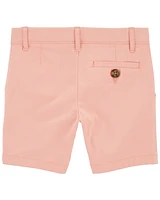 Pastel Stretch Chino Shorts